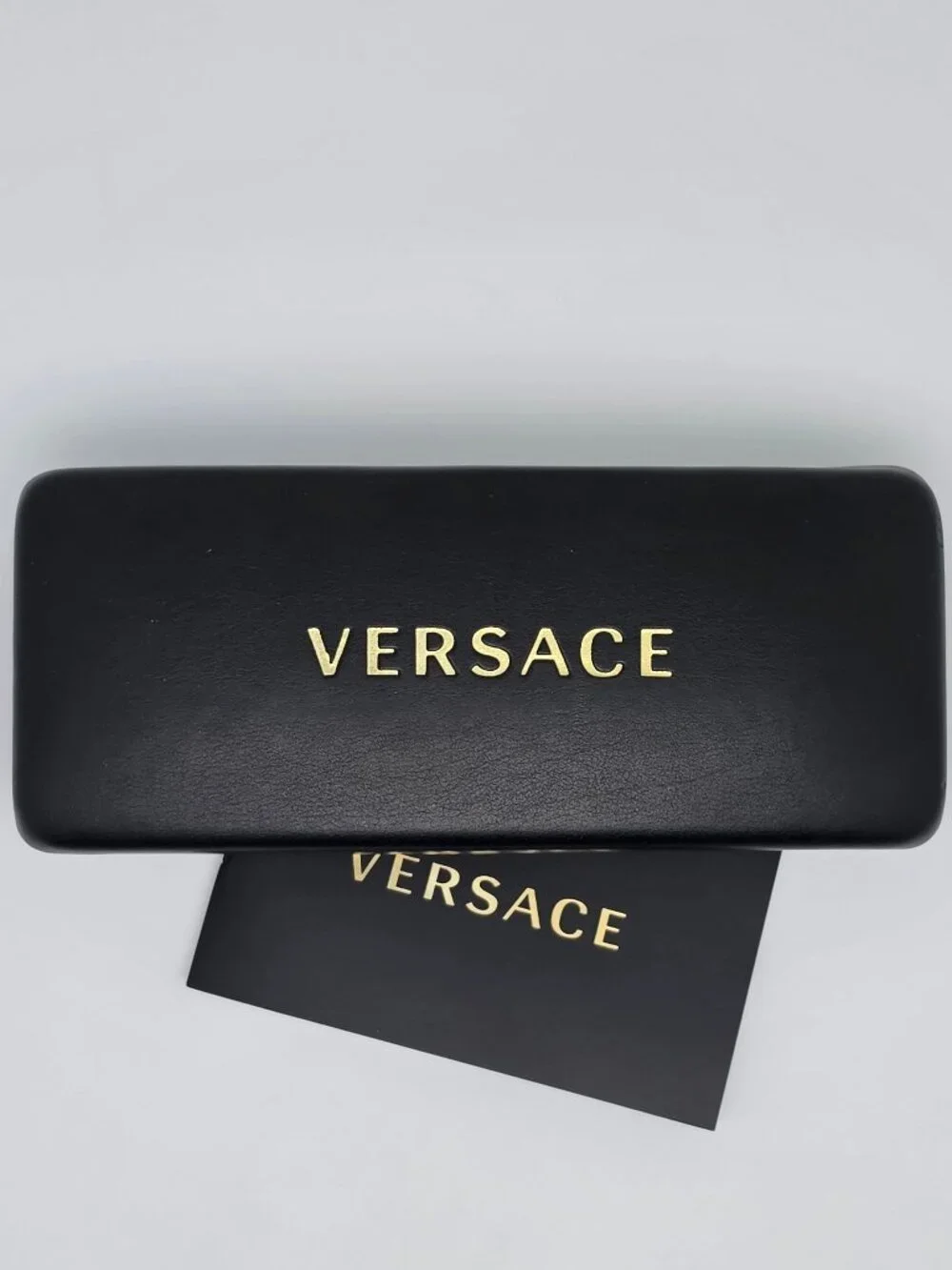 Versace Mod. Purple Fade Silver Rhinestone Petite Eyeglasses Frame w/ Case Italy
